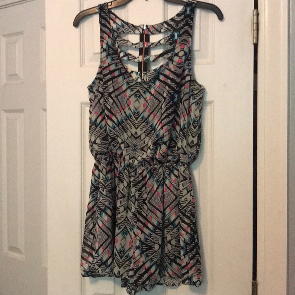 Aztec colorful romper